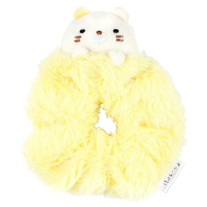 すみっコぐらし ひょっこりシュシュ ねこ イエロー 201280