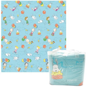 スヌーピー フワフワ空中散歩 クッションマット2畳 敷物 しきもの レジャーシート