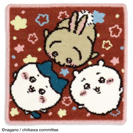 ちいかわ グッズ 41-5090250 タオルハンカチ シェニール織 キラキラ ちいかわ ハチワレ うさぎ