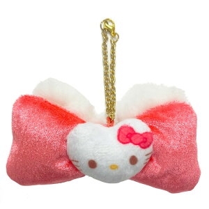 ハローキティ ふわみみリボンバッグチャーム