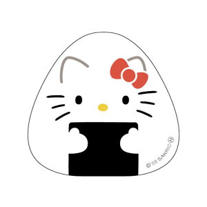 ハローキティ ステッカー シール 目印 めじるし ダイカットステッカー おにぎりシリーズ 598723