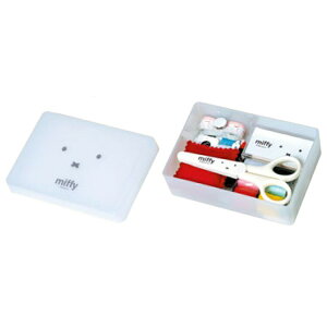 ミッフィー グッズ ソーイングセット スモールタイプ ホワイト 裁縫セット 190025