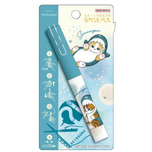 mofusand モフサンド スティッキール はさみ サメにゃん コンパクトシザー スリム スティック型 782218