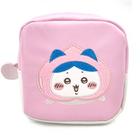 ちいかわ グッズ スクエアポーチ ハチワレ ピンク ちいかわピーチ 464870