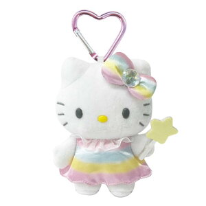 ハローキティ ファンタジーマスコットキーホルダー フェアリー レインボー 991362