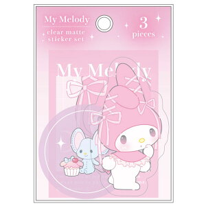 マイメロディ クリアマットステッカーセット バレエコア 254255