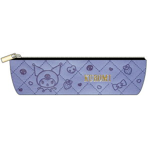 クロミ 型押しスリムポーチ パープル 608606
