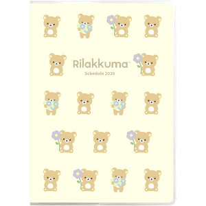 bN} 蒠 2026N XPW[ 2025N10n܂ Ƃ A5 CfbNX |PbgXPW[ BASIC RILAKKUMA Flower }X[  j͂܂
