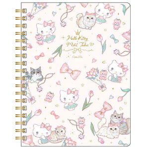 ハローキティ×たけいみき B6リングノート エレガンス 第4弾 840623