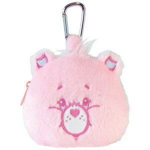 ケアベア カラビナ付きぬいぐるみファスナーポーチ チアベア 269228