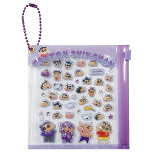 クレヨンしんちゃん ミニデコパーツ パープル 436288