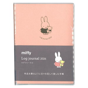 ミッフィー 手帳 2026年 スケジュール帳 ログジャーナル A6 週間 わたしの宝物 201929