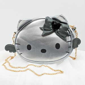�n���[�L�e�B �t�F�C�X�`�F�[���V�����_�[�o�b�O �V���o�[ HELLO KITTY BLACK ANGEL 680736