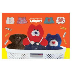 mojojojo ���W���W���W�� IP906163 �|�X�g�J�[�h LAUNDRY BASKET ��2�e PERFECT DAY FOR LAUNDRY