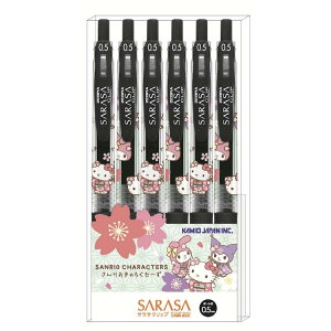 �T�����I�L�����N�^�[�Y SARASA �{�[���y�� 6�{�Z�b�g 0.5mm ���� 311831