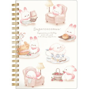 �y8�����{�ȍ~�`�o�ׁz �V���K�[�R�R���[ B6SP�m�[�g NY45902 Sugarcocomuu' s Holiday �z���f�[ �z���C�g �����O�m�[�g �r���m�[�g B6�T�C�Y