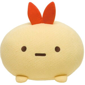 すみっコぐらし スーパーもーちもち大福クッション S えびふらいのしっぽ