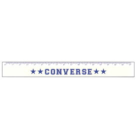 コンバース 定規 17cm ホワイト CONVERSE 011028