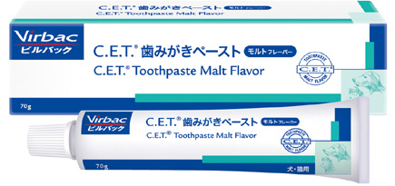 美品 ＣＥＴ 歯みがきペーストモルトフレーバー７０ｇ ビルバック C.E.T. 歯みがきペースト 70g メーカー再生品 CET モルトフレーバー