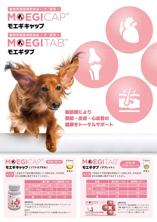 市場 共立製薬 モエギキャップ 30カプセル 犬猫用 市場 共立製薬 モエギキャップ 30カプセル 犬猫用