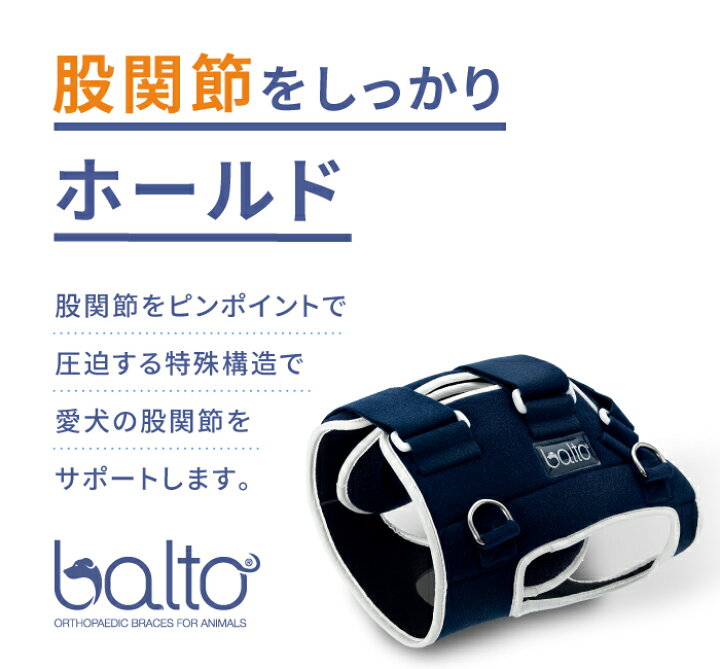 楽天市場】BT LIFE(股関節サポーター)XSサイズペット用 股関節 