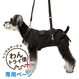 【anifull 公式】 【レンタルサービスわんトライ便+】介護ハーネス LaLaWalK 小型犬・ダックス用 M L 介護 歩行補助 シニア犬 起き上がり 介助 レンタル
