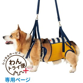 【anifull 公式】 【レンタルサービスわんトライ便+】介護ハーネス LaLaWalK 中型犬・コーギー用 M L 介護 歩行補助 シニア犬 起き上がり 介助