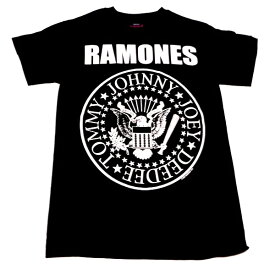 RAMONES ラモーンズSEAL LOGO オフィシャルバンドTシャツ