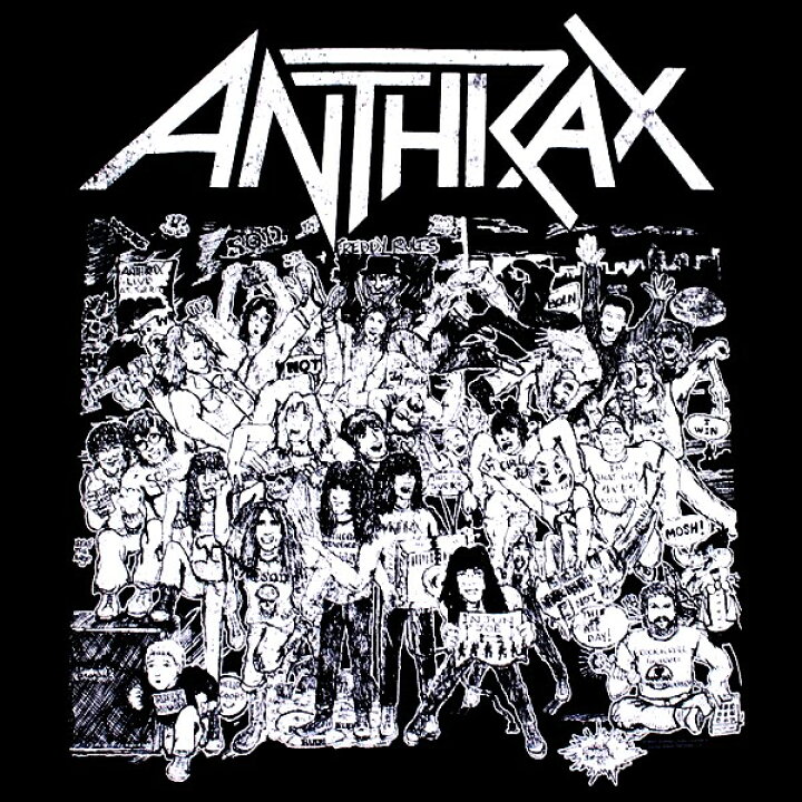 楽天市場】ANTHRAX アンスラックスNO FRILLS オフィシャル バンドT 