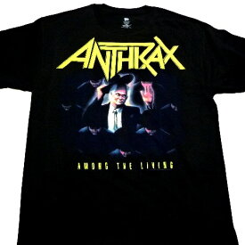 ANTHRAX アンスラックスAMONG オフィシャル バンドTシャツ