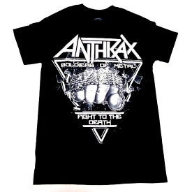 ANTHRAX アンスラックスFISTFUL OF METAL オフィシャル バンドTシャツ