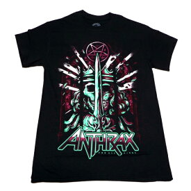 ANTHRAX アンスラックスFOR ALL KINGS オフィシャル バンドTシャツ