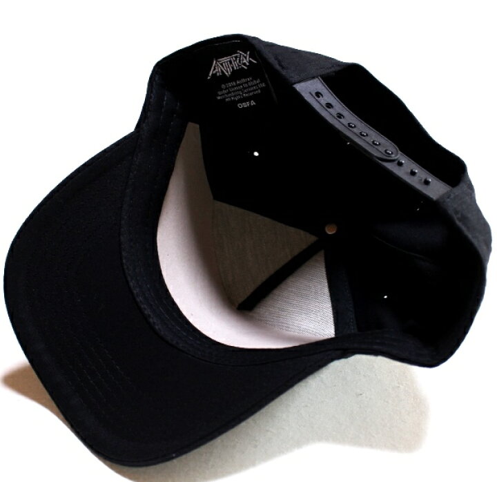 楽天市場】ANTHRAX アンスラックスSONIC SILVER LOGO CAP オフィシャル 