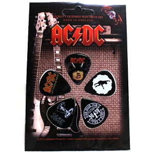 AC/DC G[V[fB[V[HIGHWAY/FOR THOSE/ LET THERE Guitar Picks ItBV M^[sbNZbg