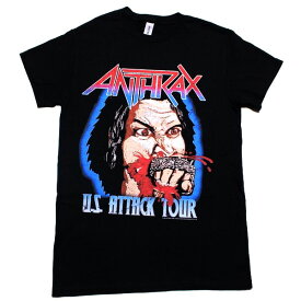ANTHRAX アンスラックスUS ATTACK オフィシャル バンドTシャツ