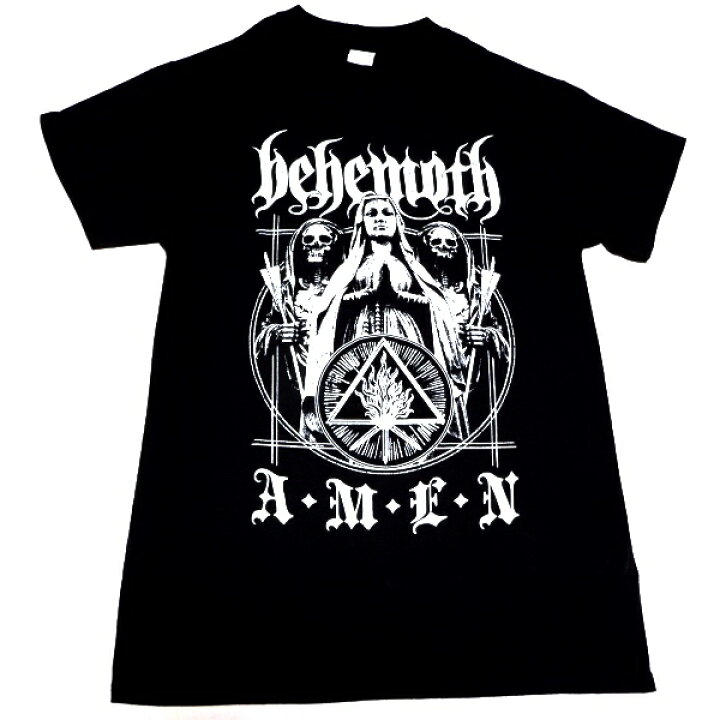 楽天市場】BEHEMOTH ベヒモス (ベヒーモス)AMEN オフィシャル バンドT 