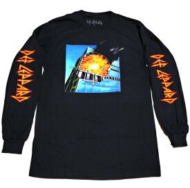 DEF LEPPARD デフレパードPYROMANIA MENS LS オフィシャル バンドTシャツ