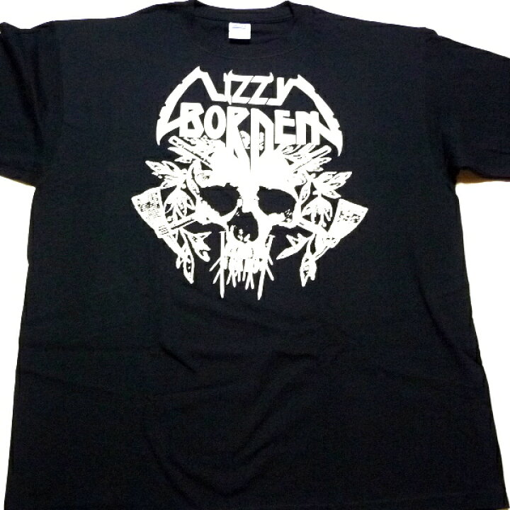 楽天市場】LIZZY BORDEN リジーボーデンSKULL オフィシャル バンドT
