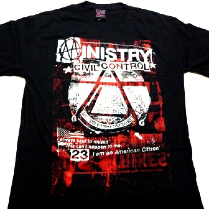 楽天市場】MINISTRY ミニストリーCIVIL CONTROL オフィシャル バンドT 