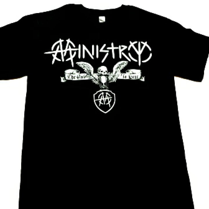 楽天市場】MINISTRY ミニストリーEND IS HERE オフィシャル バンドT 