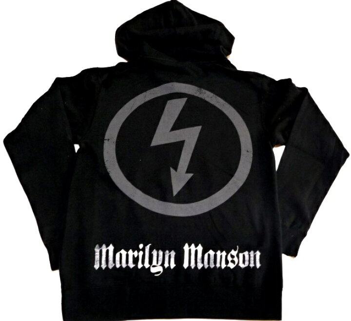 楽天市場】MARILYN MANSON マリリンマンソンTONAL SHOCK HOODIE 