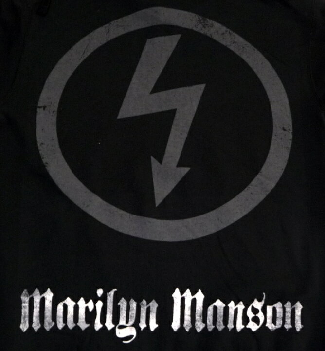 楽天市場 Marilyn Manson マリリンマンソンtonal Shock Hoodie オフィシャル バンド Zip Up パーカー あす楽対応 正規ライセンス品 Animal Rock