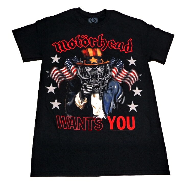 楽天市場】MOTORHEAD モーターヘッドMOTORHEAD WANTS YOU オフィシャル 