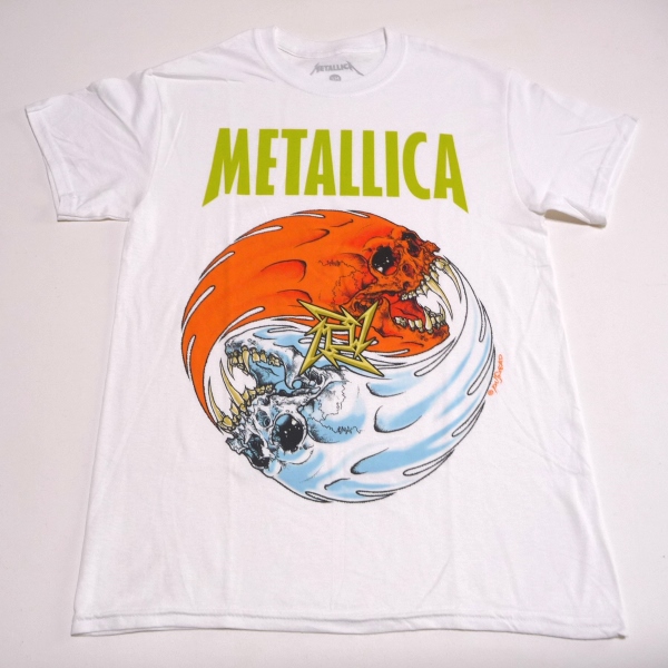Metallica メタリカ オフィシャル バンドtシャツ 正規ライセンス品 再販ご予約限定送料無料 メタリカfire あす楽対応 2枚までメール便対応可 And Ice