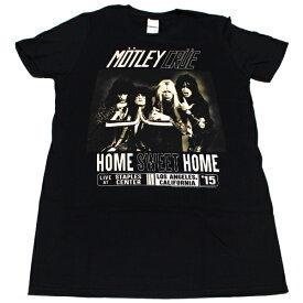 MOTLEY CRUE モトリークルーHOME SWEET HOME MENS LIGHTWEIGHTオフィシャル バンドTシャツ1梱包2枚までメール便対応可