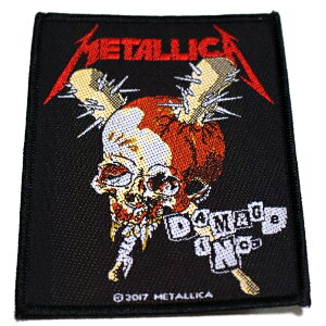 METALLICA ���^���JDAMAGE Patch �I�t�B�V���� �o���h���b�y��