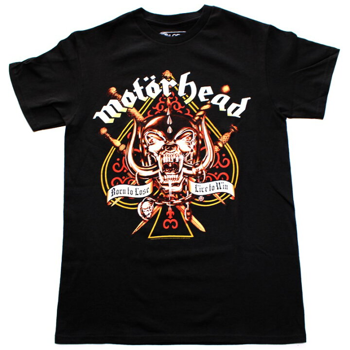 楽天市場】MOTORHEAD モーターヘッドSWORD SPADE オフィシャル バンドT 