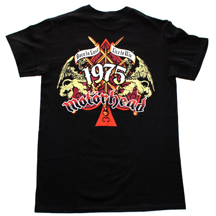 楽天市場】MOTORHEAD モーターヘッドSWORD SPADE オフィシャル バンドT 