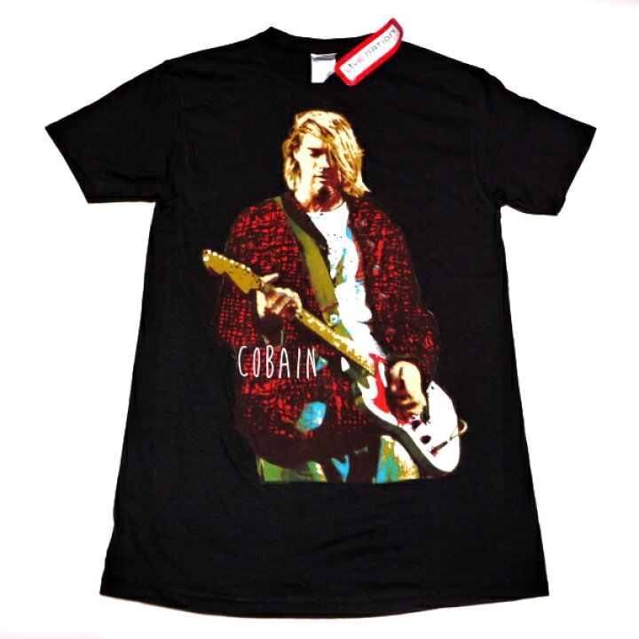 楽天市場】NIRVANA ニルヴァーナ KURT COBAIN カート・コバーンRED 