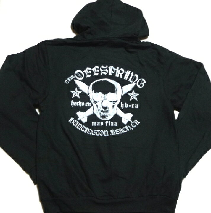 楽天市場】OFFSPRING オフスプリングSKULL AND BOMBS ZIP-UP HOODIE 